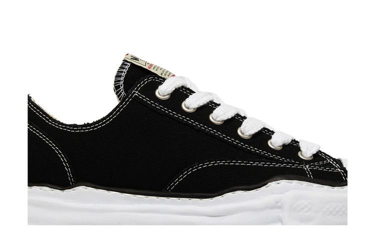 Maison Mihara Yasuhiro Peterson OG Sole Canvas Low “Black”