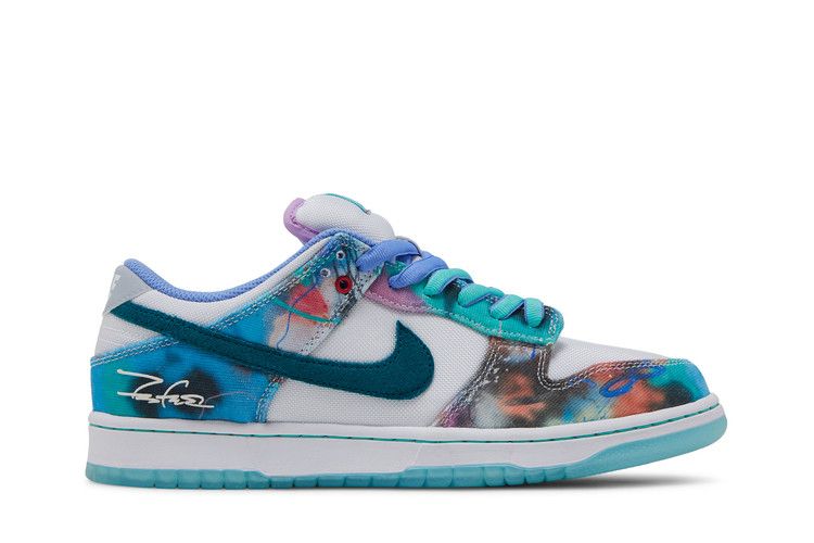 Futura Laboratories x Dunk Low SB Bleached Aqua