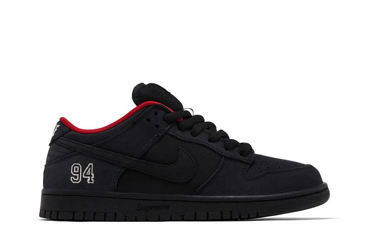 Supreme x Dunk Low SB Black