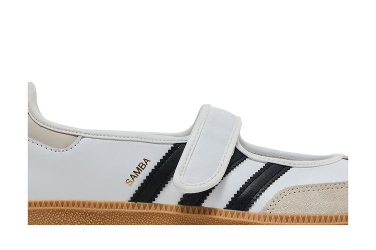 Samba Jane White Black Gum