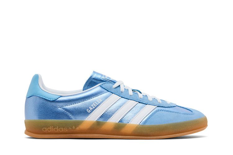 Gazelle Indoor Blue Metallic Gum