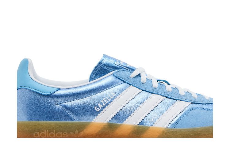 Gazelle Indoor Blue Metallic Gum