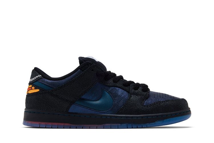 Bluetile x Dunk Low SB Black Marina White