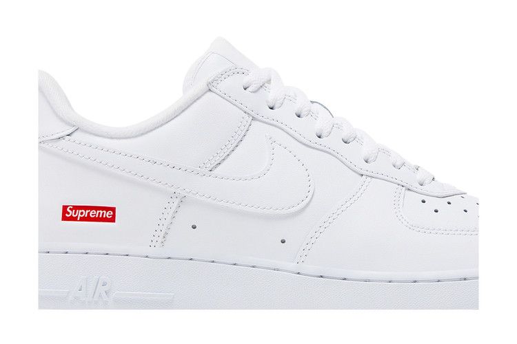 Supreme x Air Force 1 Low White