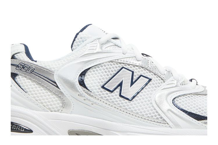 New Balance 530 White Silver Navy