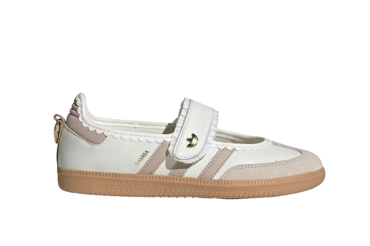 Samba Jane Ruffled Pack White Beige