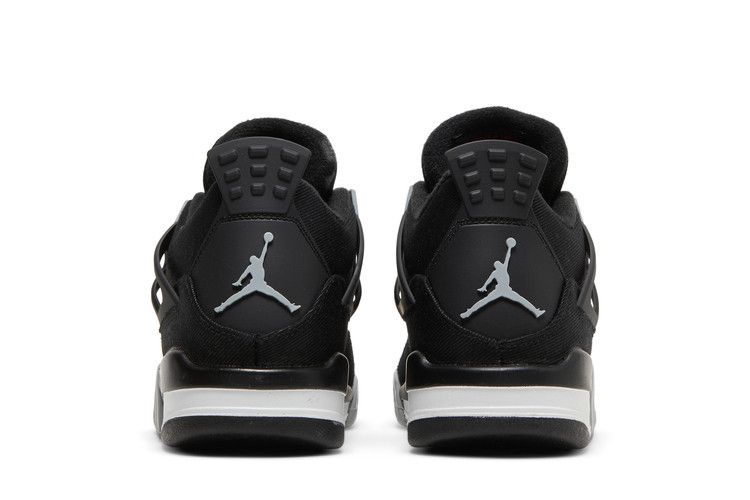 Air Jordan 4 Retro SE Black Canvas (GS)