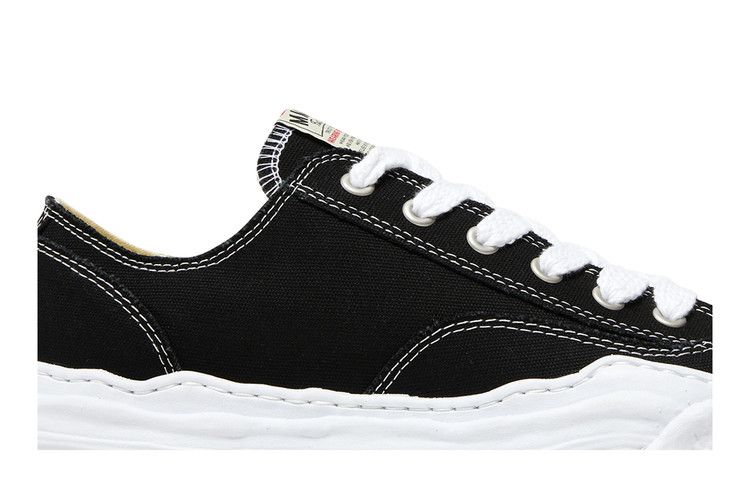 Maison Mihara Yasuhiro Hank OG Sole Canvas Low “Black White”