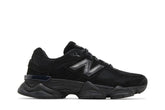 9060 Triple Black Suede