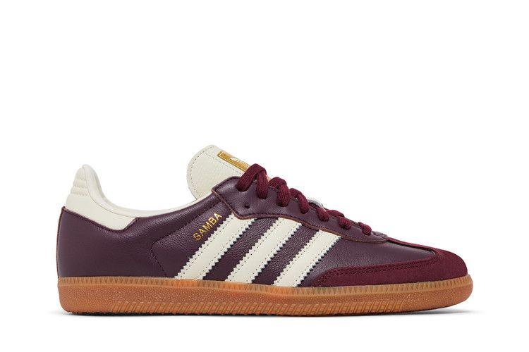Samba OG Maroon Gold Metallic