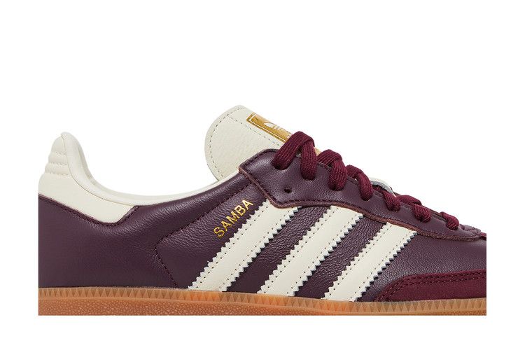 Samba OG Maroon Gold Metallic