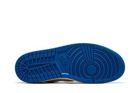 Fragment Design x Travis Scott x Air Jordan 1 Retro Low OG SP Sail Military Blue