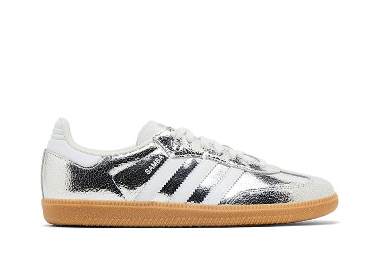 Samba OG Cracked Metallic Pack Silver