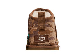 Palace x UGG Classic Ultra Mini Boot Chestnut Camo