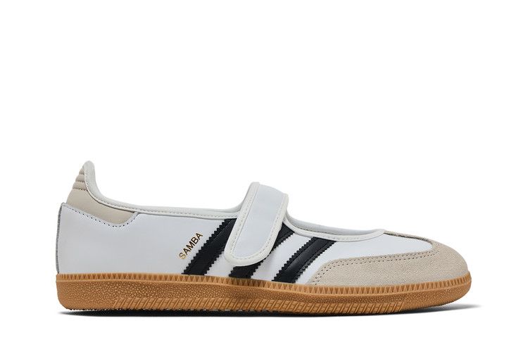 Samba Jane White Black Gum