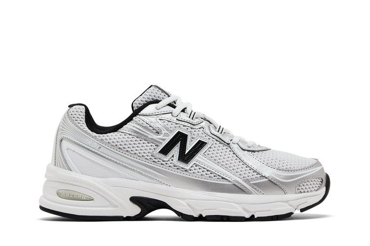 740v2 White Silver Metallic Black