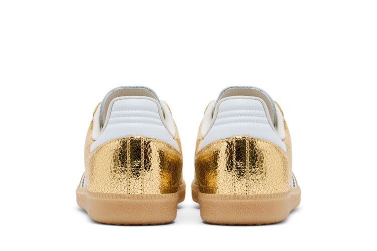 Samba OG Cracked Metallic Gold
