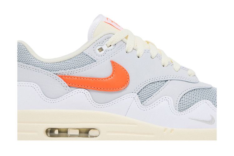 Air Max 1 Patta Waves White Hyper Crimson