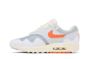 Air Max 1 Patta Waves White Hyper Crimson