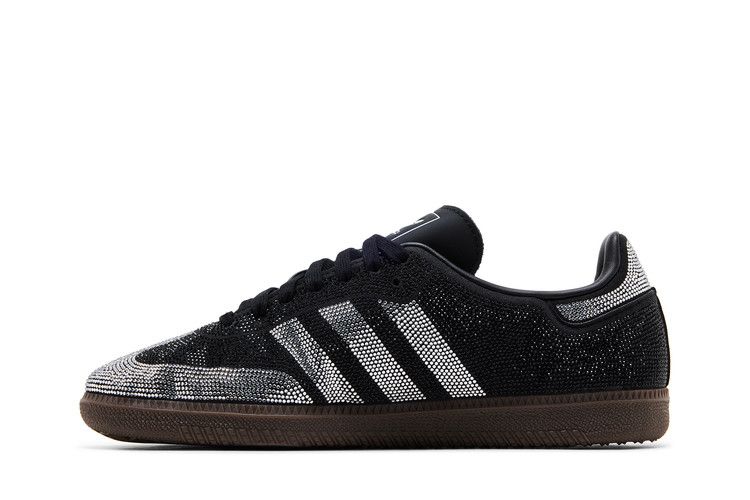Samba OG Black Silver Rhinestones