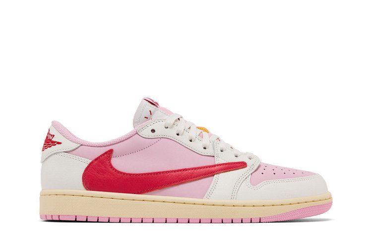 Travis Scott x Air Jordan 1 Retro Low OG Sail Tropical Pink