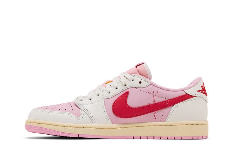 Travis Scott x Air Jordan 1 Retro Low OG Sail Tropical Pink