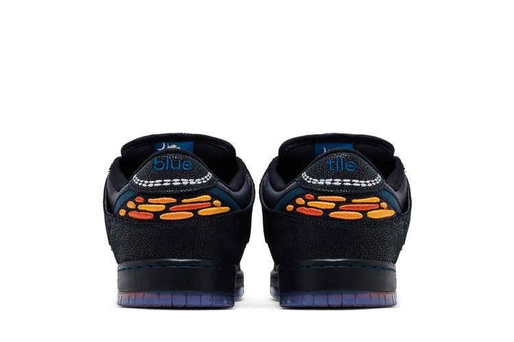 Bluetile x Dunk Low SB Black Marina White