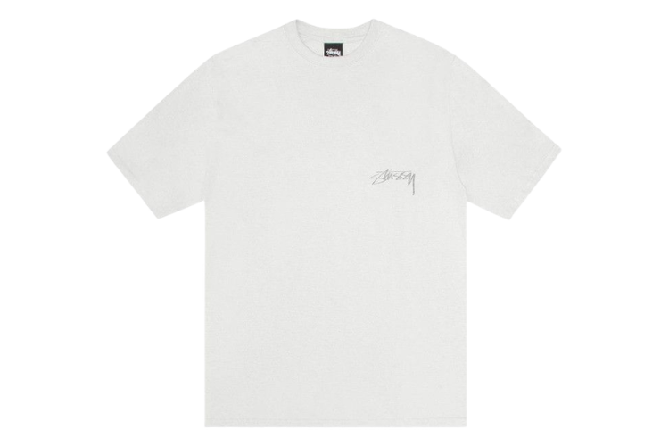 Stussy Smooth Reverse Pigment Dyed Tee Natural