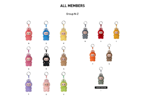 Labubu THE MONSTERS Pin for Love Vinyl Plush Pendant (N-Z)