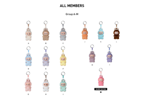 Labubu THE MONSTERS Pin for Love Vinyl Plush Pendant (A-M)