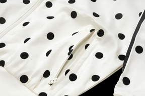 Adidas Satin Polka Dots TT Track Top "Off White"