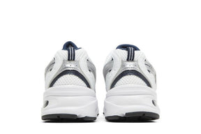 New Balance 530 White Silver Navy