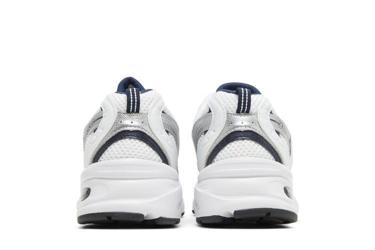 New Balance 530 White Silver Navy